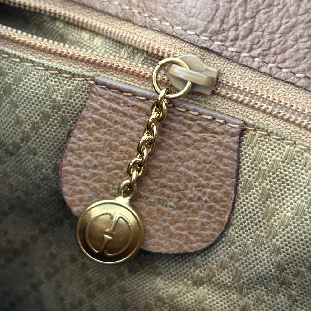 Gucci backpack suede leather, vintage - Picture 12 of 13